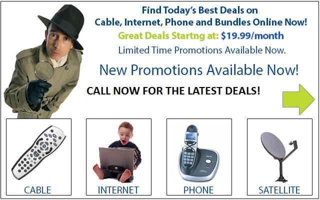 Cable, Internet and Phone Bundles